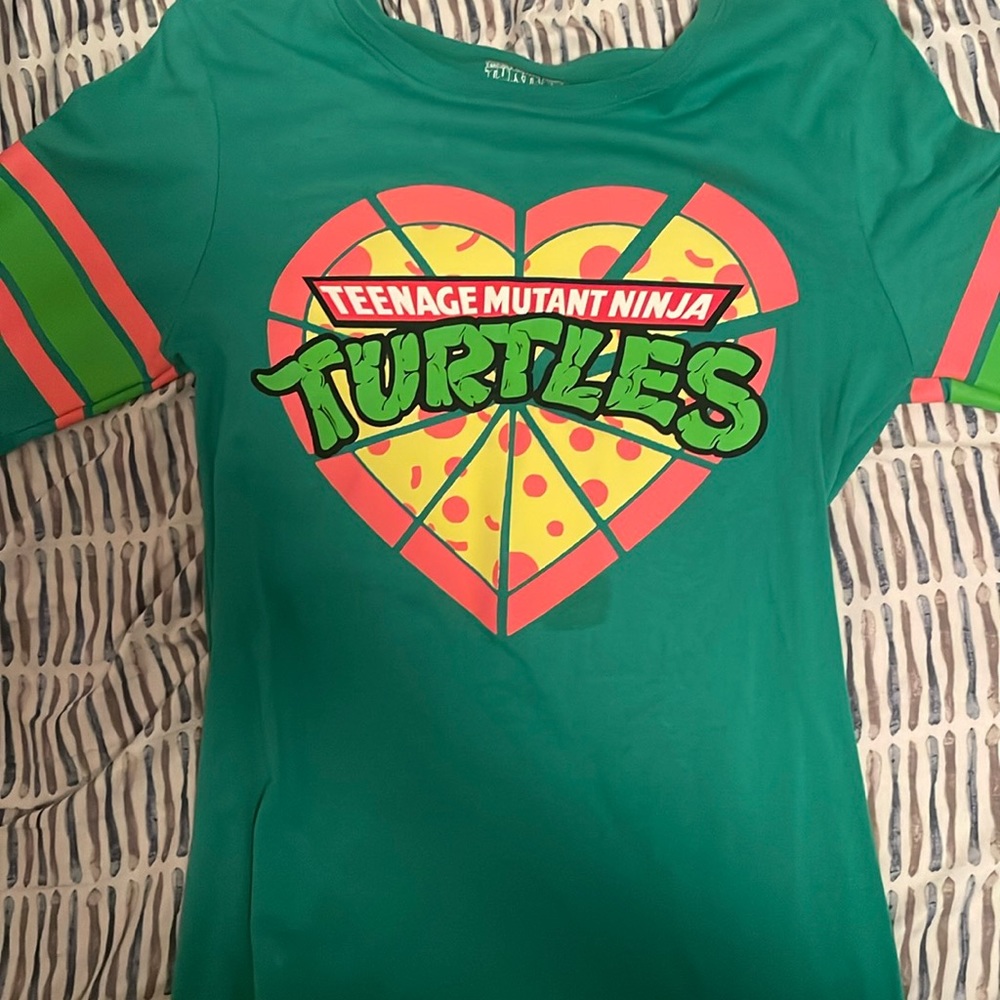 TMNT Pizza Short Sleeve Jersey Tee